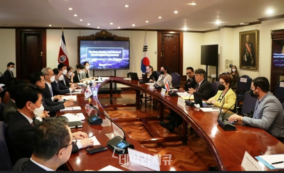 외교부 차관보 코스타리카 방문, 디지털협력 라운드테이블 개최...사이버 보안 구체 논의 