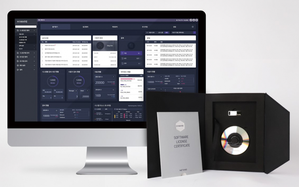 넷앤드, 국내 유일의 통합 접근통제 및 계정관리 솔루션 ‘HIWARE’